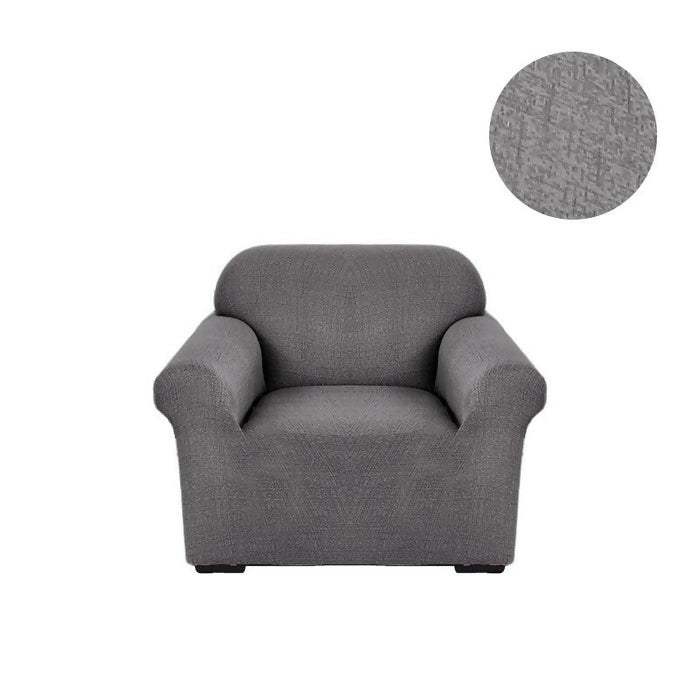 Anyhouz Sofa Cover Solid Gray Style and Protection For Living Room