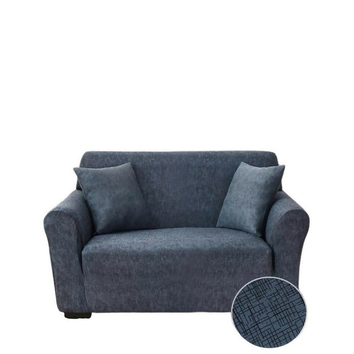 Anyhouz Sofa Cover Navy Blue Style and Protection For Living Room