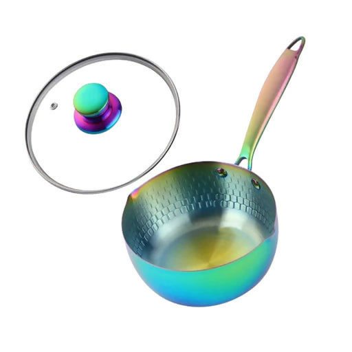 Anygleam Stock Pot Non Stick Stainless Cookware with Lid