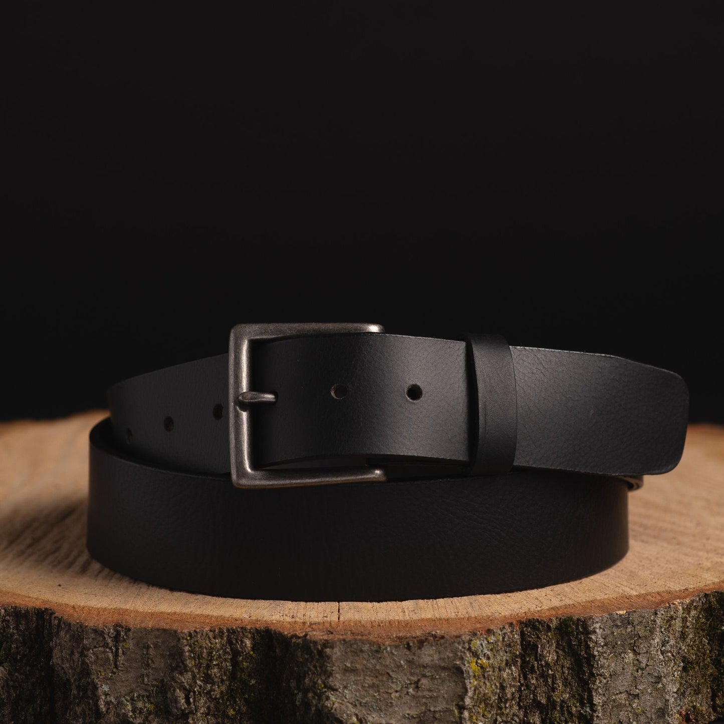 The Long Haul Belt - Classic Black 100% Real Leather Belt