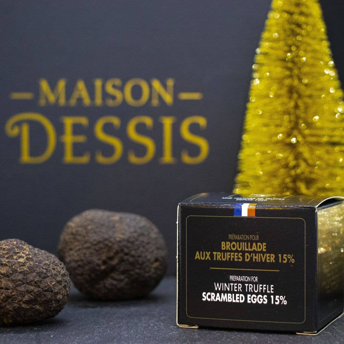 Maison Dessis - Préparation pour brouillade aux truffes d'hiver 15%(Preparation for scrambled eggs with winter truffles 15%)