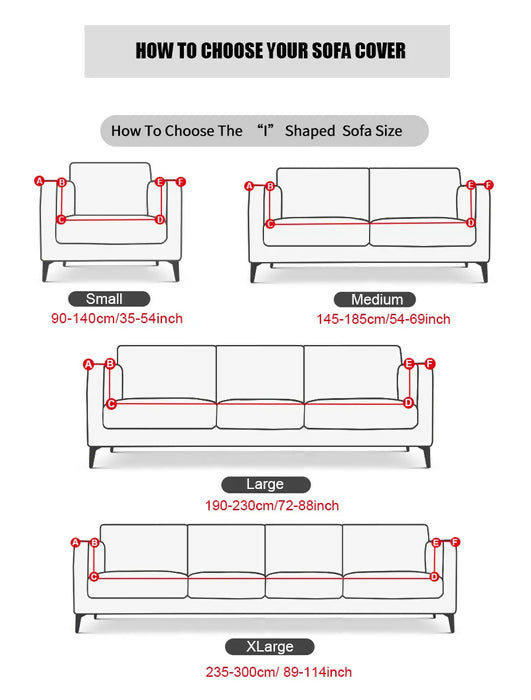 Anyhouz Sofa Cover Orange Christmas Snowman Design Stretchable Non Slip Slipcover