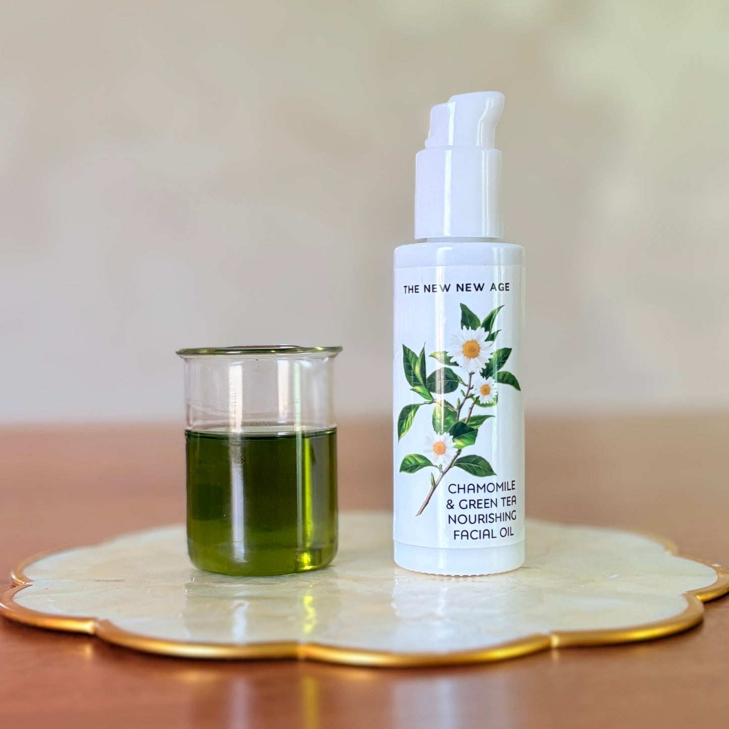 CHAMOMILE & GREEN TEA NOURISHING FACIAL OIL