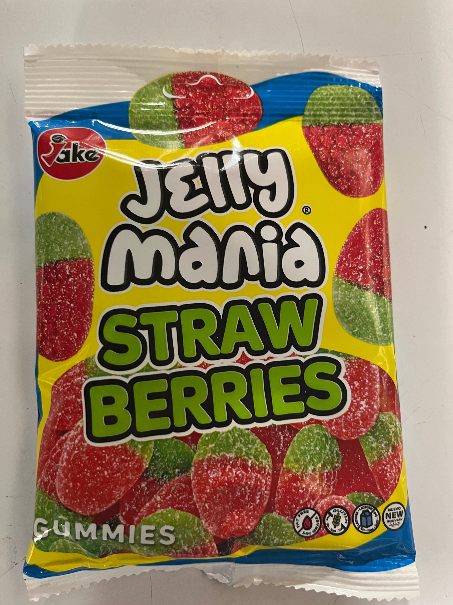 Halal Gummy Jake Jelly Mania 100g FOODS ZaytunaMart.ca Strawberry