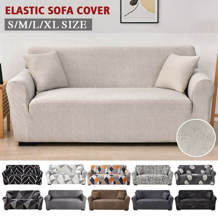 Anyhouz Sofa Cover Dark Gray Style and Protection For Living Room