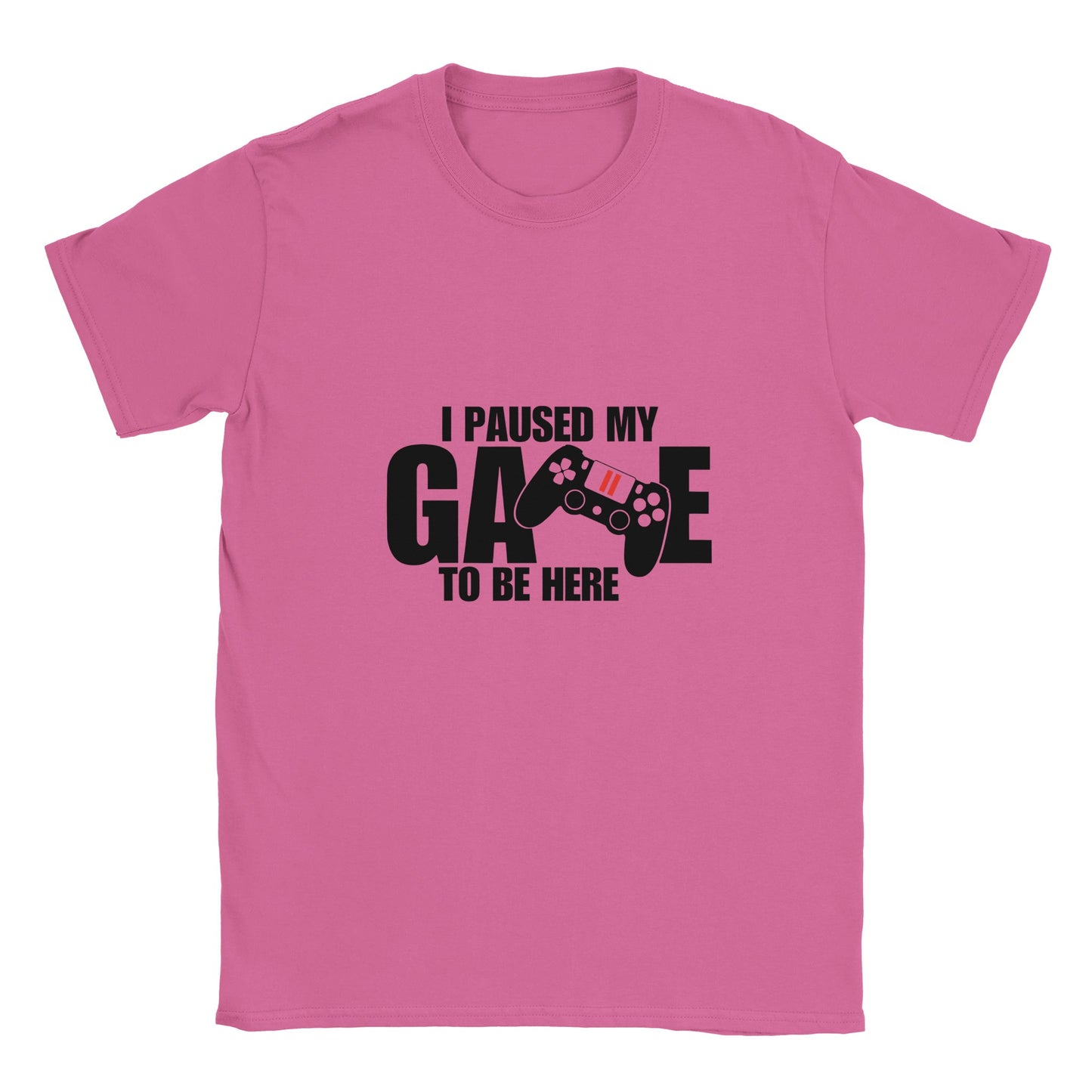 Unisex T-Shirt I paused my Game to Be Here, Funny Shirt, Gamer Gift, Gaming T-Shirt, Funny Gaming T-shirt, Gaming Present