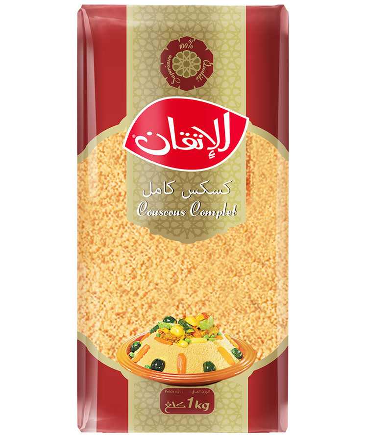 ALITKANE COUSCOUS COMPLET 1kg (Blé entier/القمح الكامل)