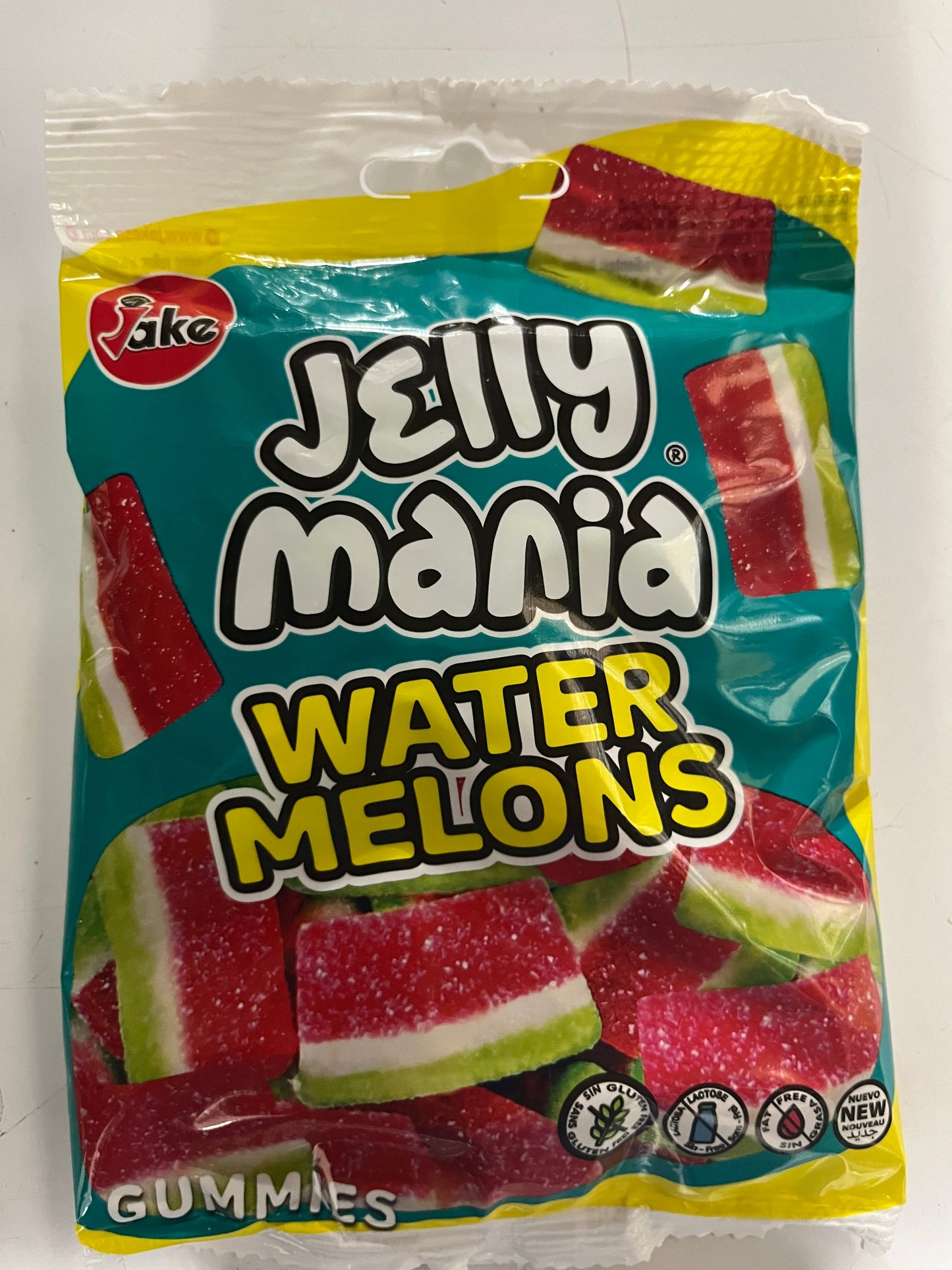 Halal Gummy Jake Jelly Mania 100g FOODS ZaytunaMart.ca Water melon