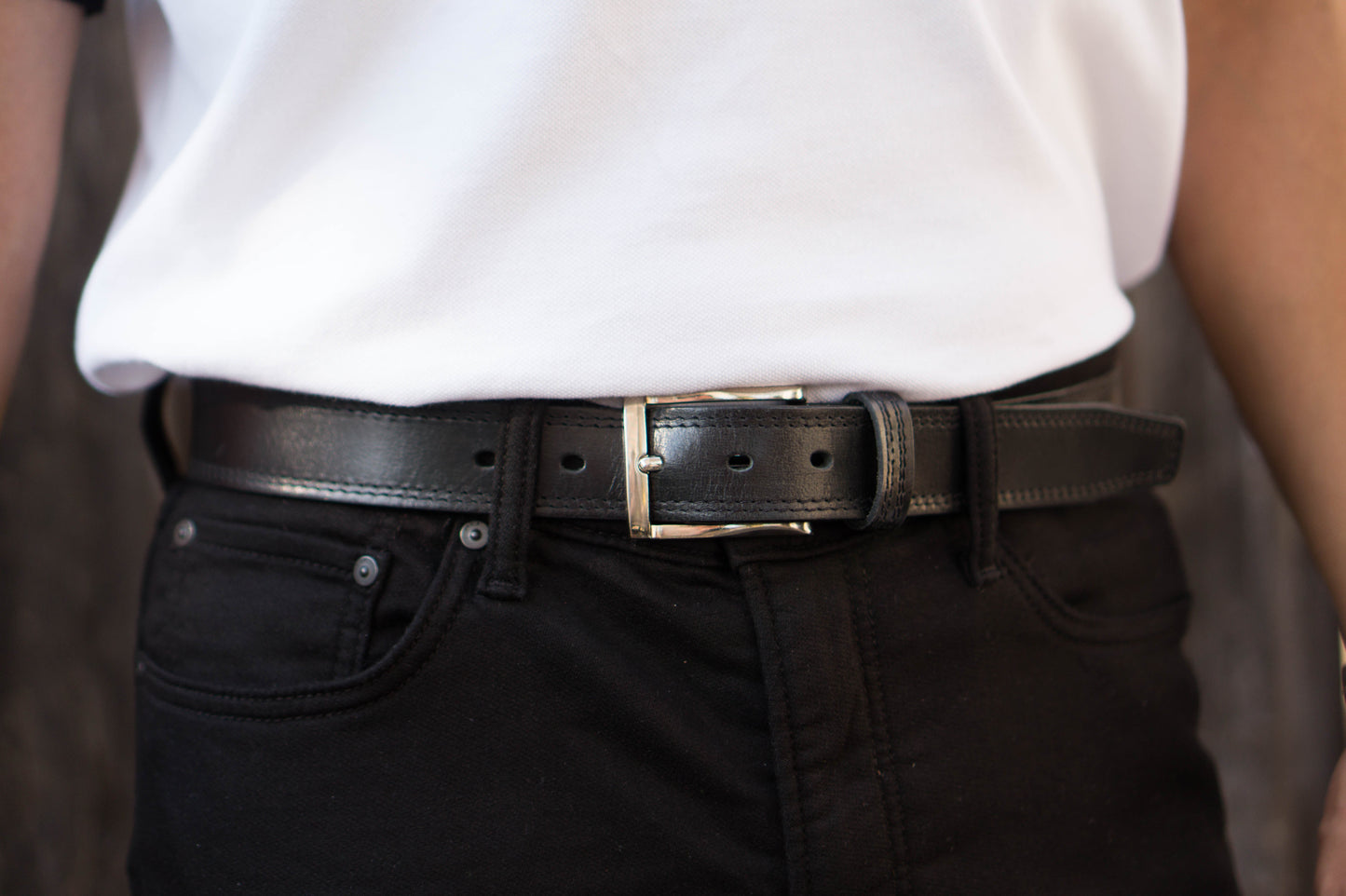 The Milestone Belt - Brown Formal 100% Real Leather Belt Made in Canada