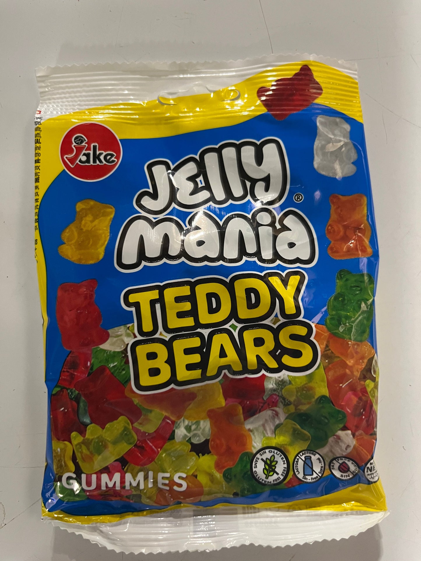 Halal Gummy Jake Jelly Mania 100g FOODS ZaytunaMart.ca Teddy bear