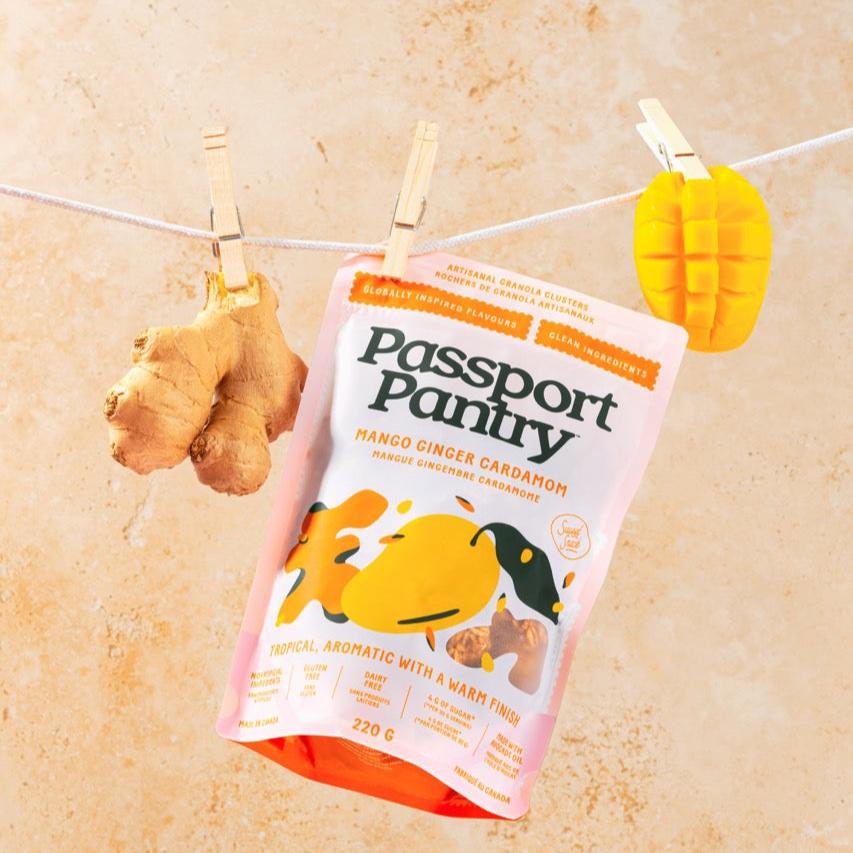 Mango Ginger Cardamom | Granola Clusters