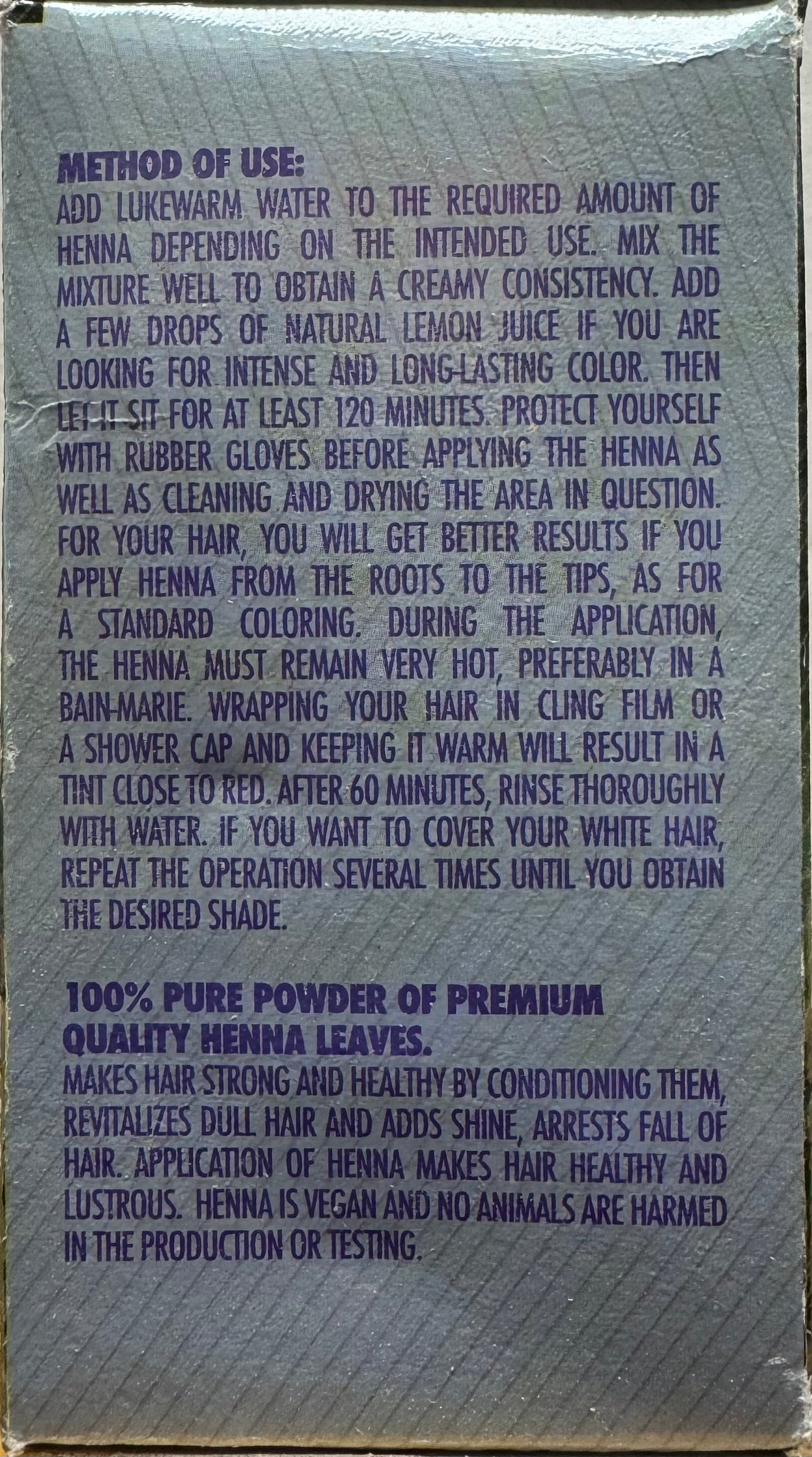 Mazyana Henné Naturel au Ghassoul 125g