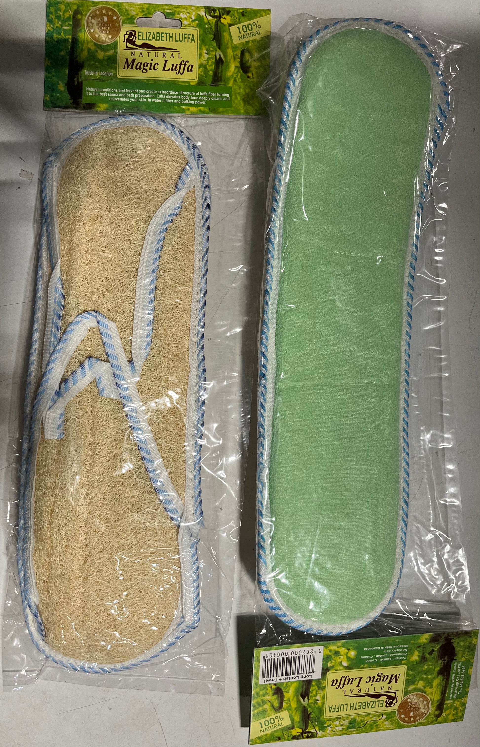 Exfoliating Bath Scrub Magic Luffa 2 sides BODY CARE ZaytunaMart.ca