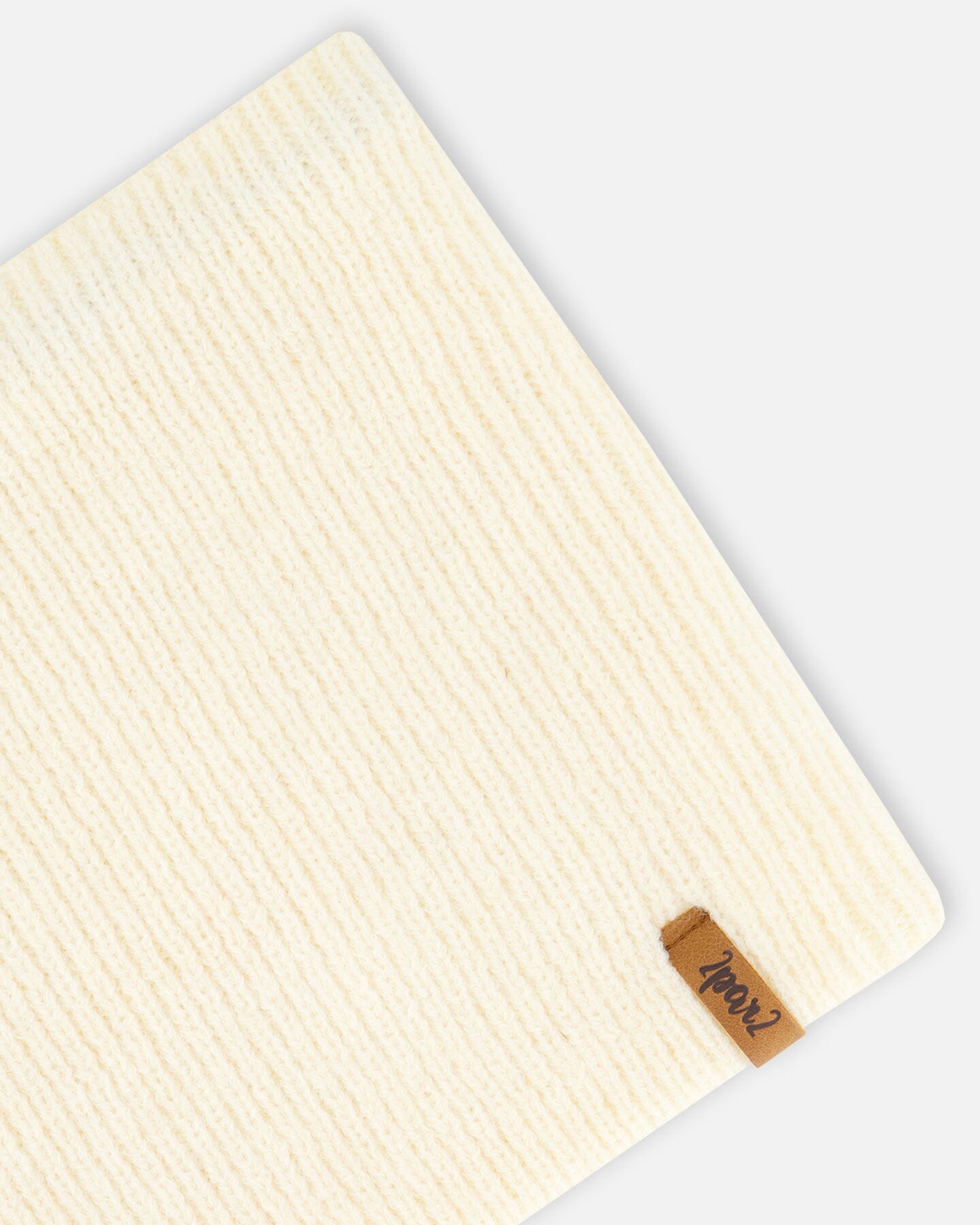 Mid-Season Knit Neckwarmer Off White