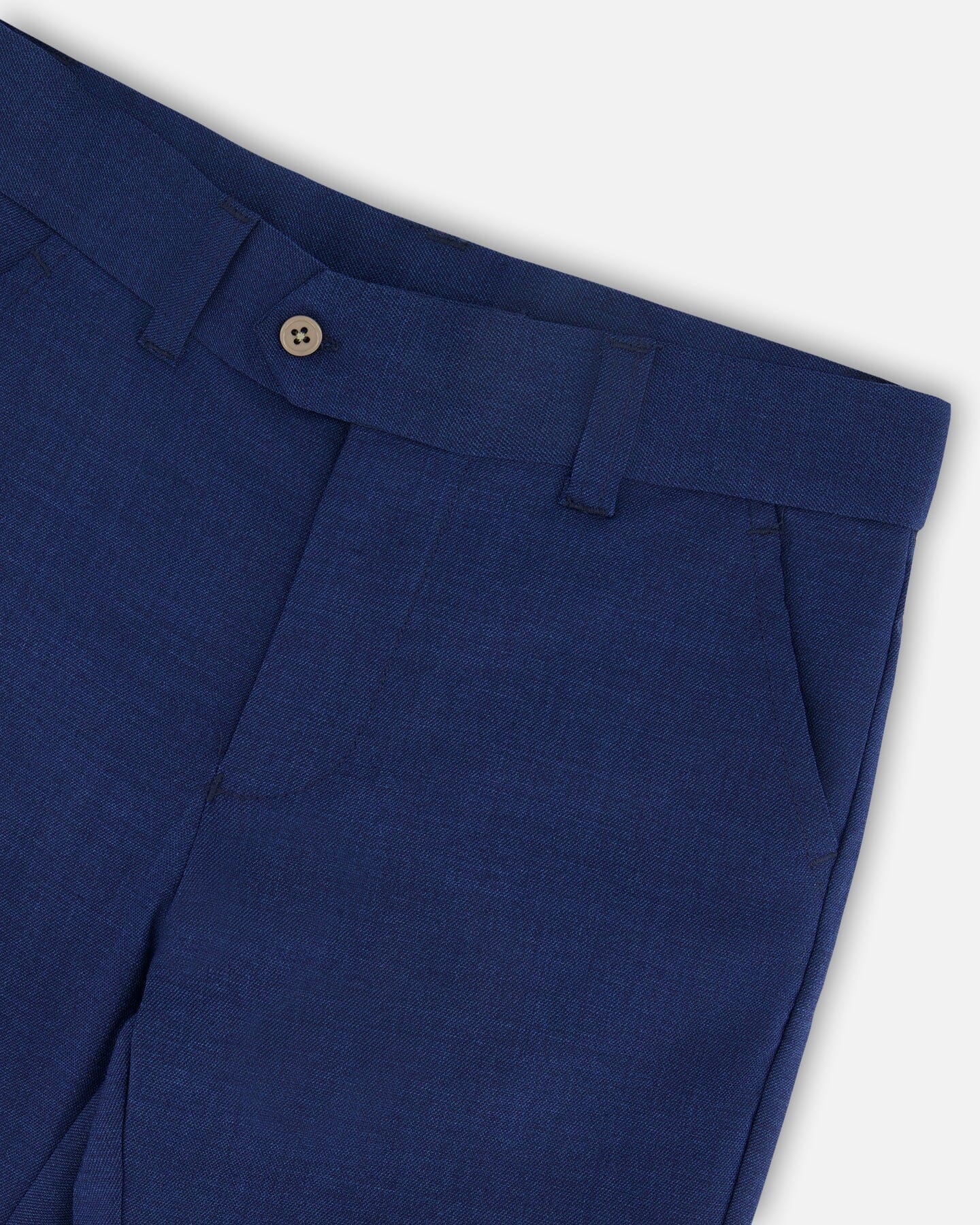 Slant Pocket Pants Navy Blue