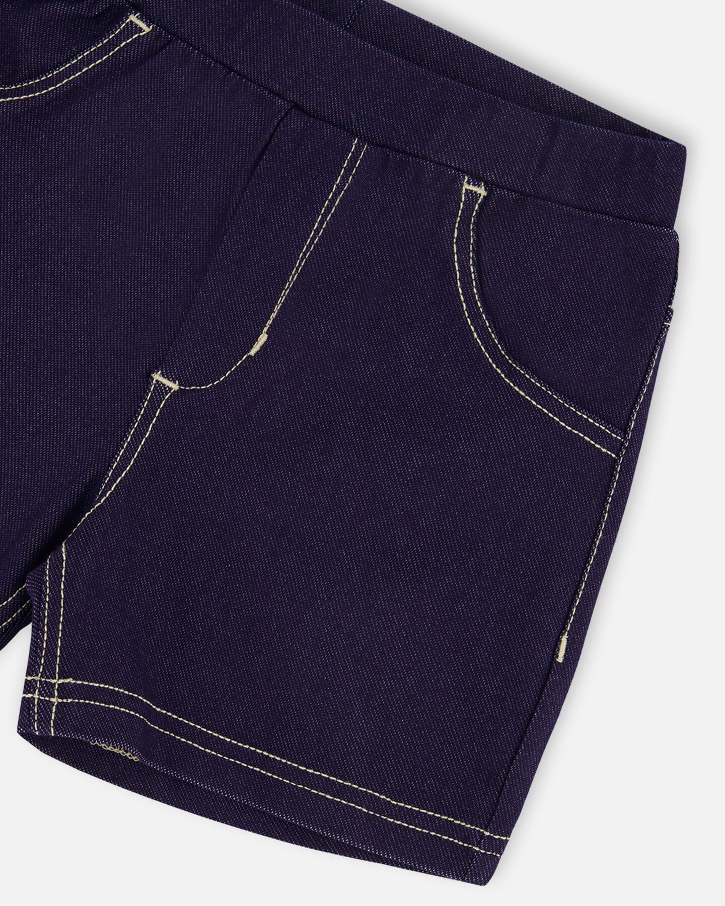 Jegging Shorts Dark Denim Blue