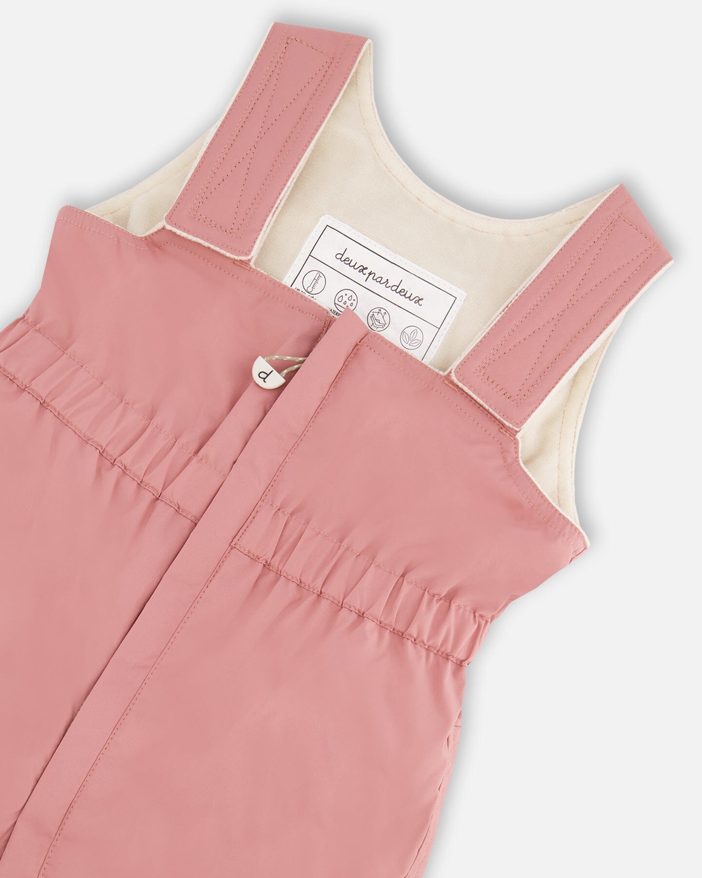 Two-Piece Baby Snug Snowsuit Dusty Pink