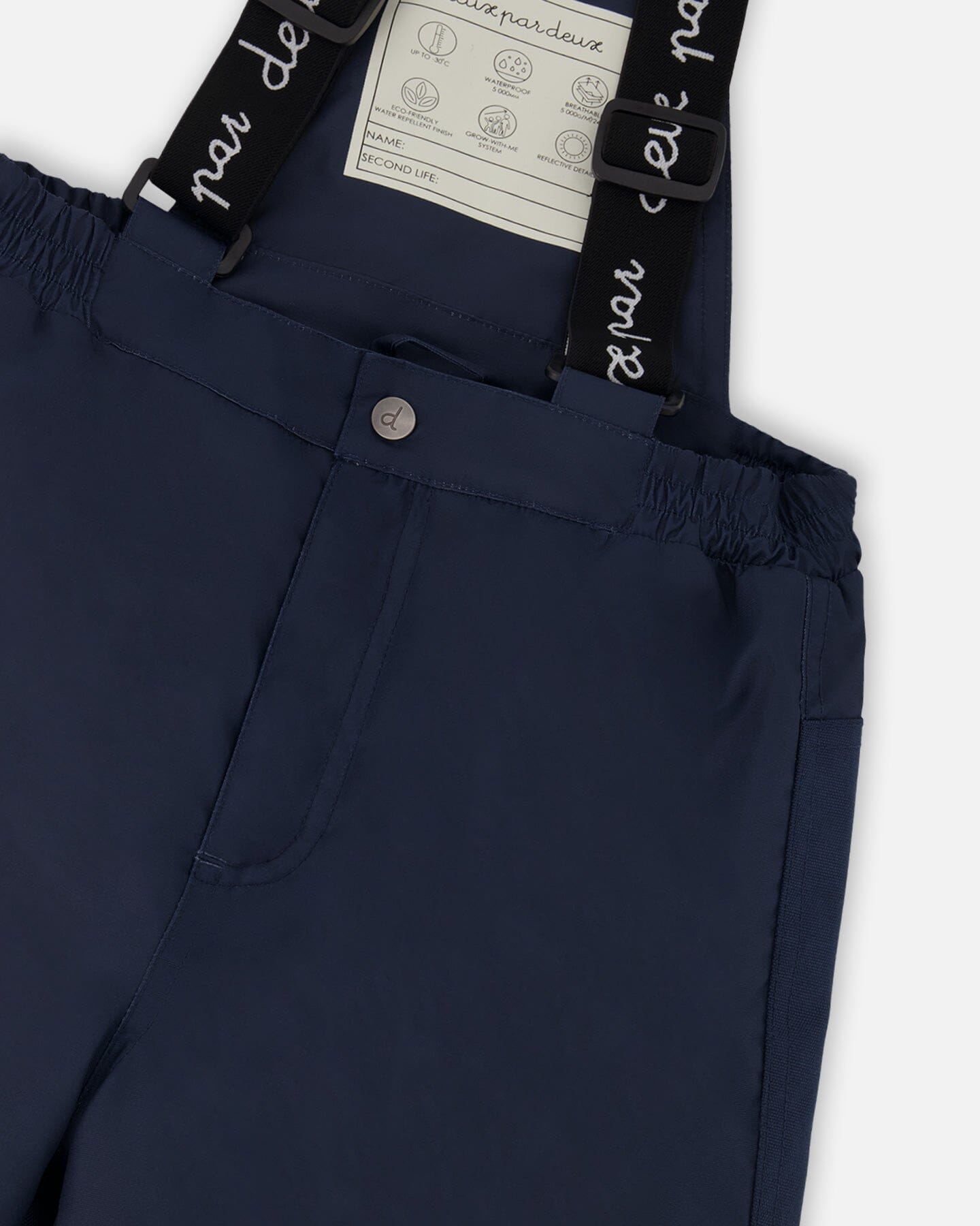 Two-Piece Discover Snowsuit With Printed Jacket Navy Blue