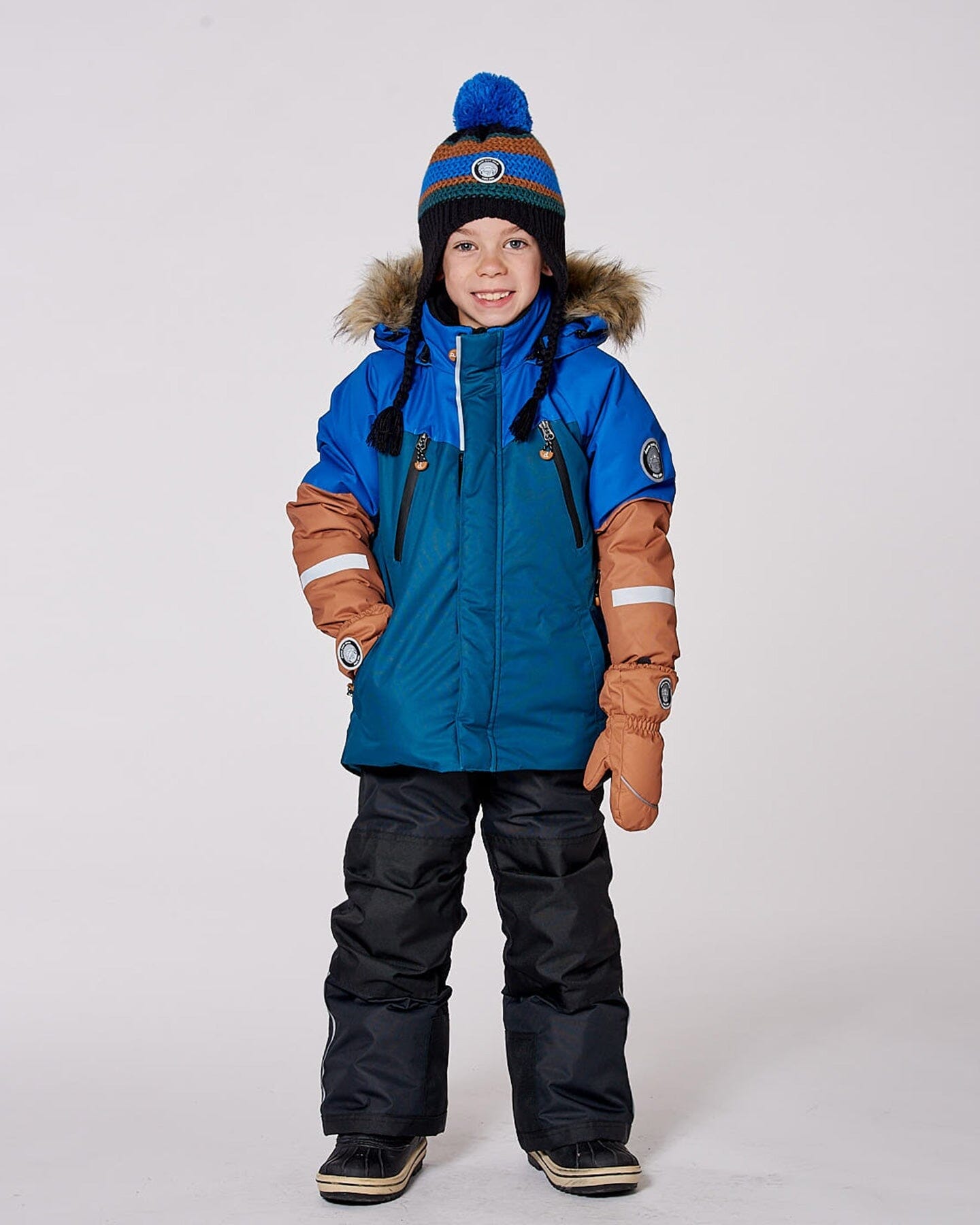 Two-Piece Play Snowsuit Black