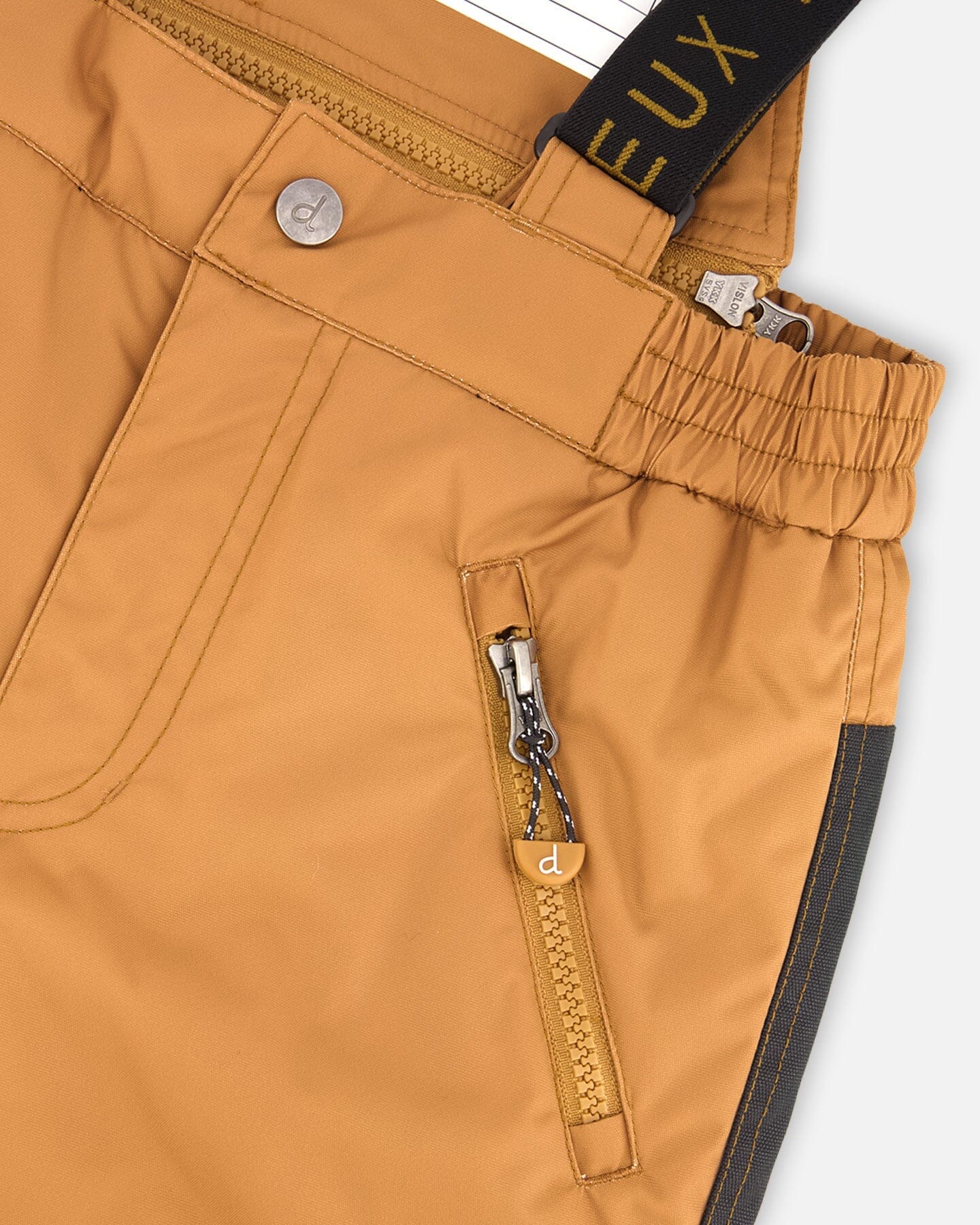 Two-Piece Play Snowsuit With Contrast Jacket Brown Sugar