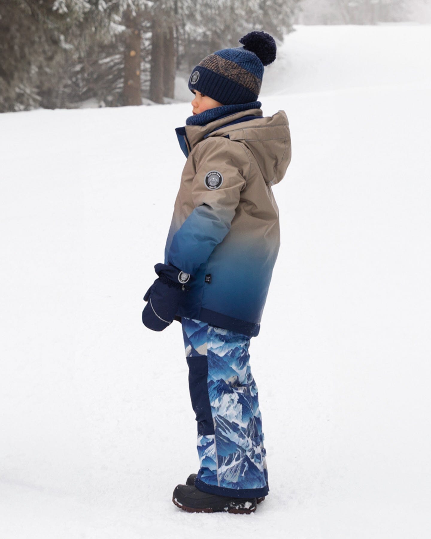 Two-Piece Play Snowsuit Blue Mountains