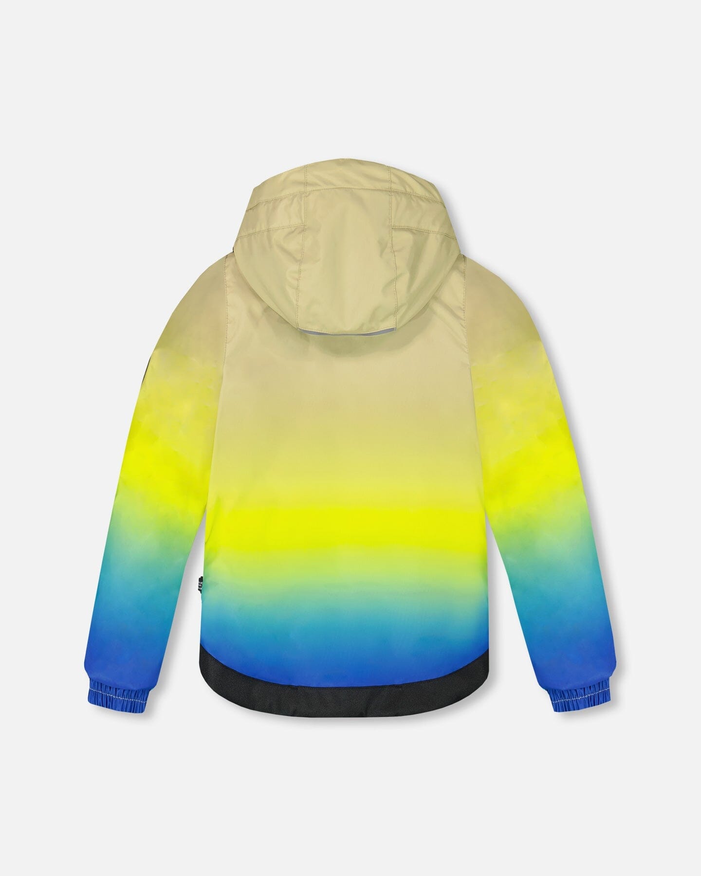 Two-Piece Play Snowsuit With Gradient Jacket Black