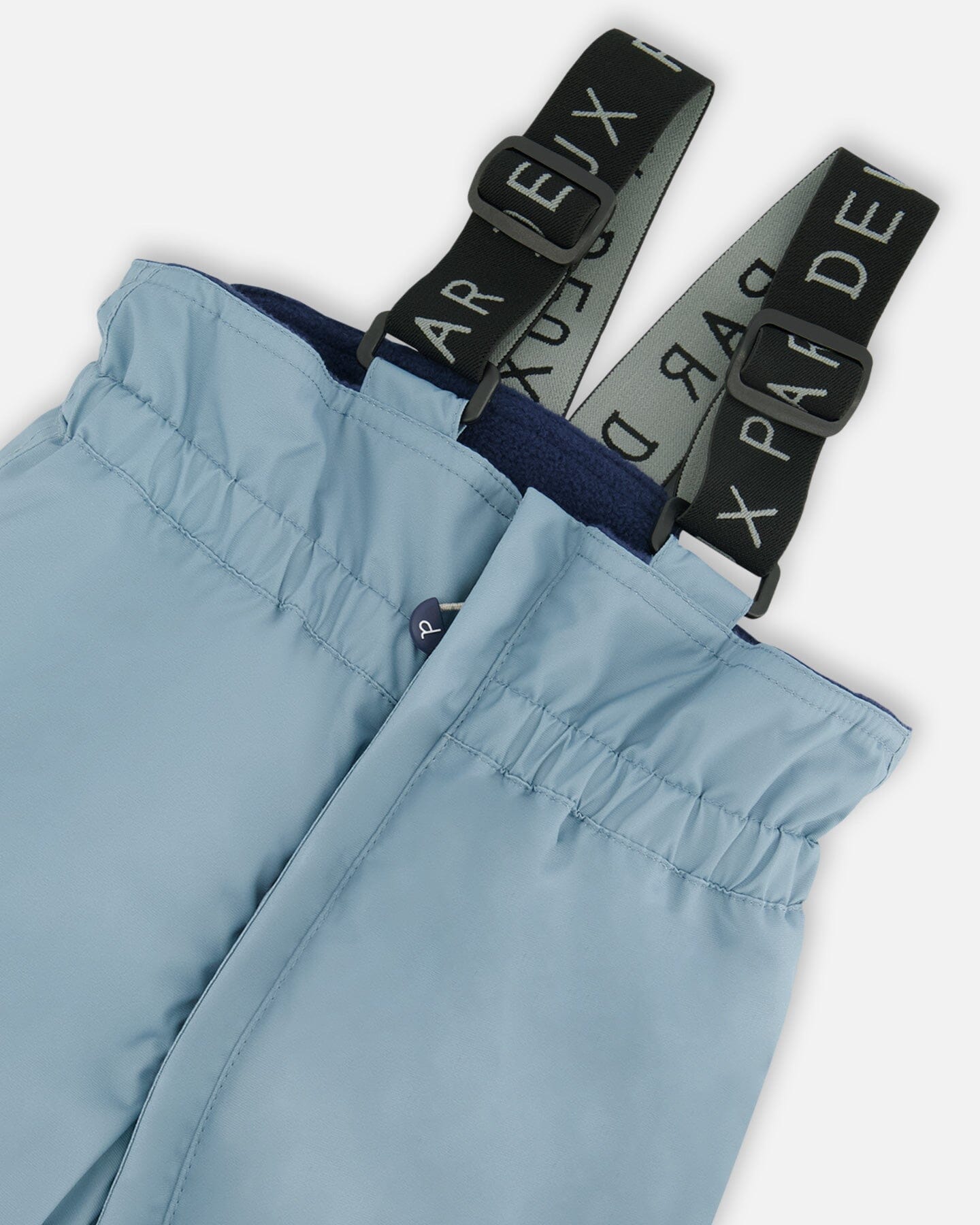 Two-Piece Baby Play Snowsuit Blue Gray