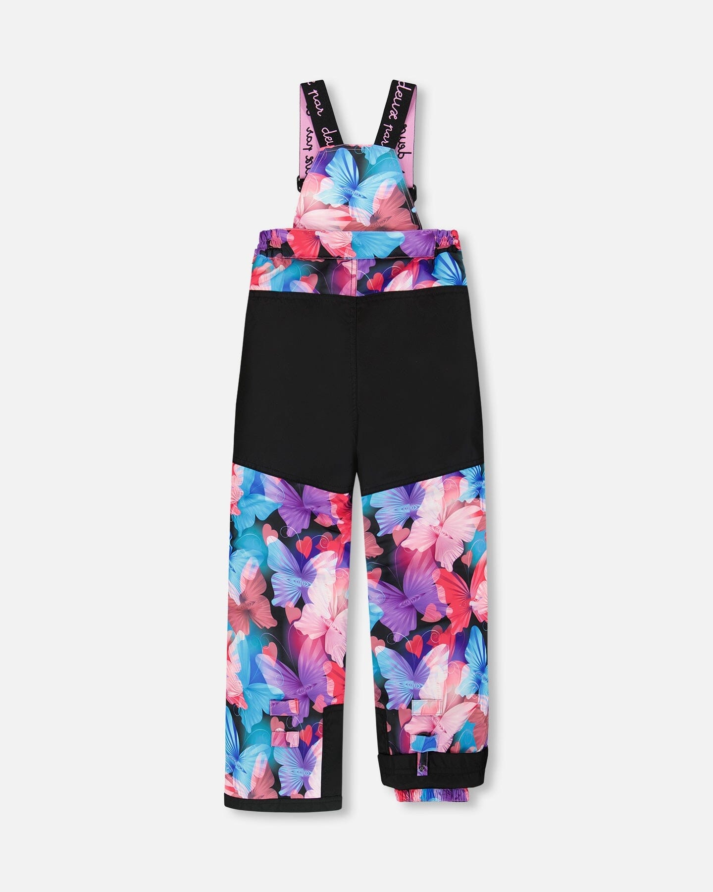 Two-Piece Play Snowsuit Black Butterfly Print