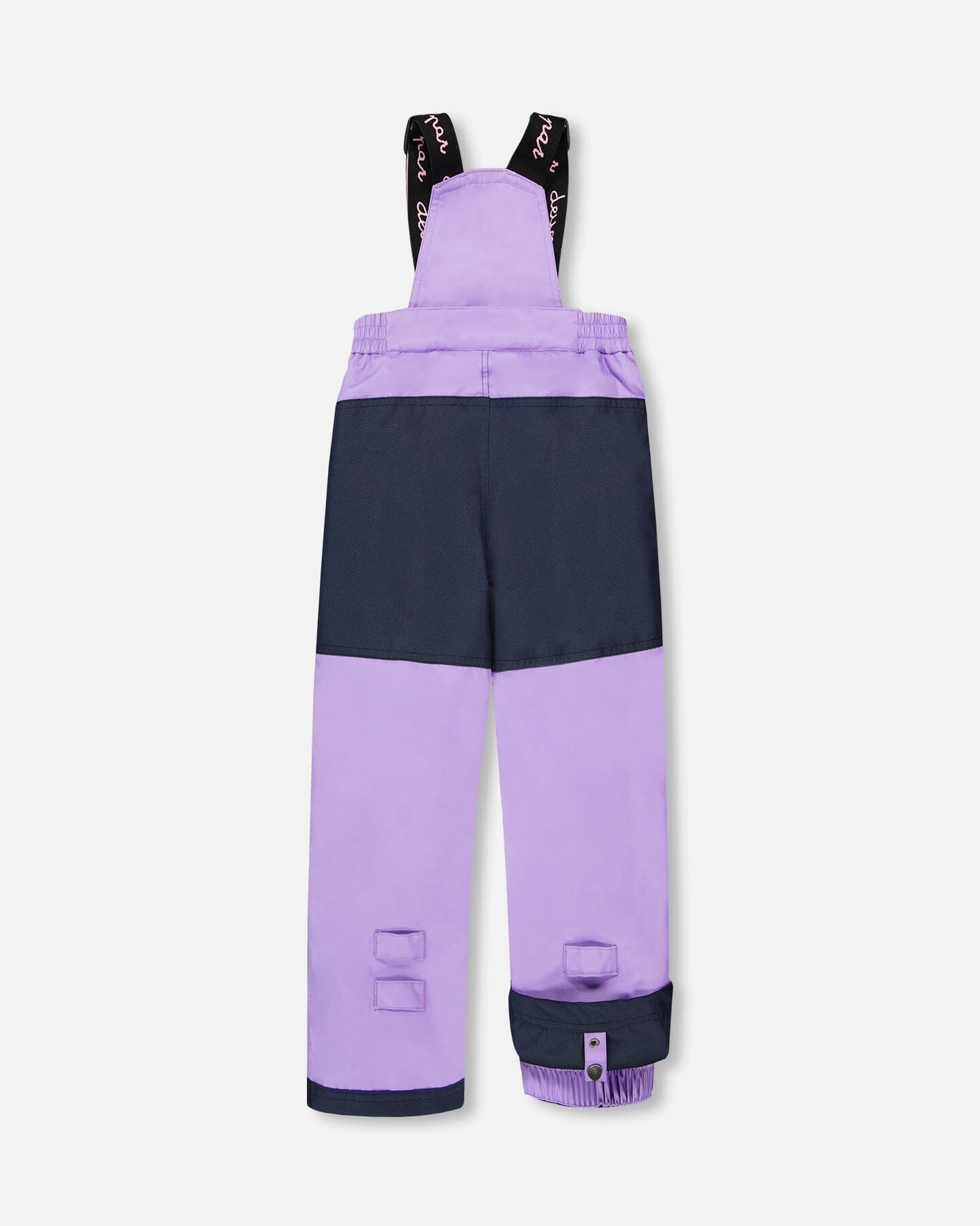 Two-Piece Play Snowsuit With Printed Colorblocked Jacket Lavender