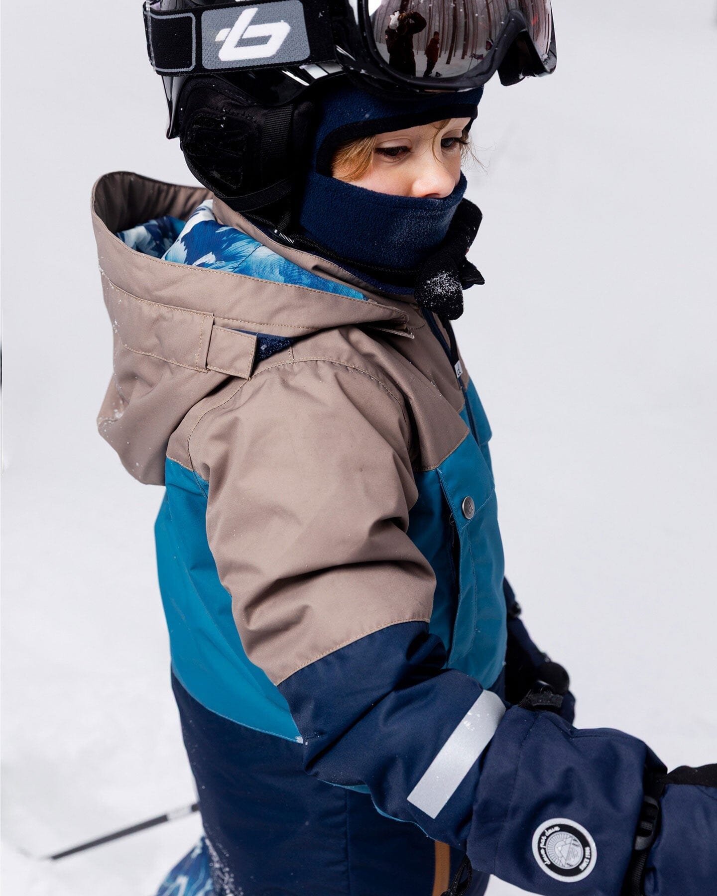 Two-Piece Teknik Snowsuit Blue Mountains