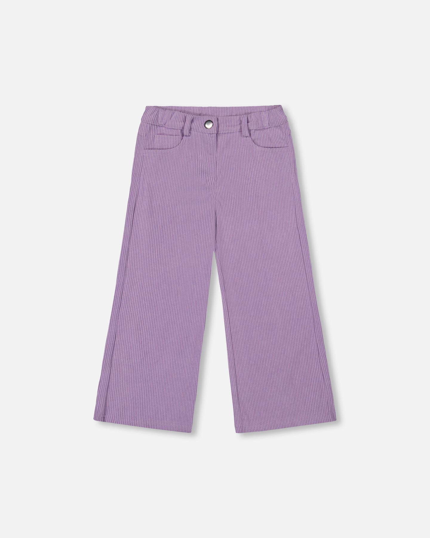 Wide Leg Corduroy Pants Lavender