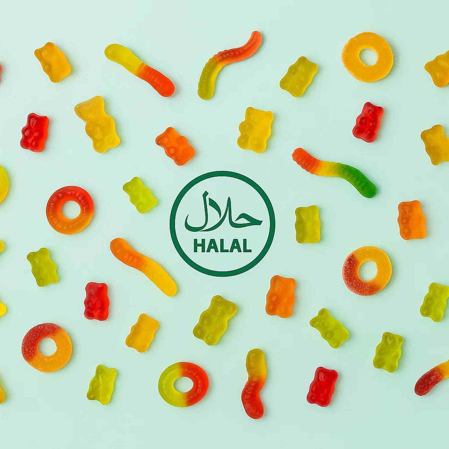 Rayhana Gummy Pizza Candy - Halal