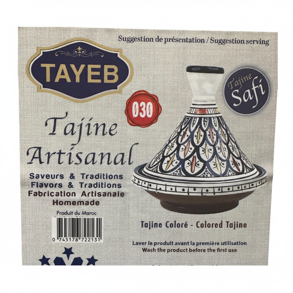 Tajine de service Safi 30 cm - Jaune