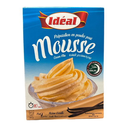 Idéal Mousse Cream Mix Vanilla – 110g