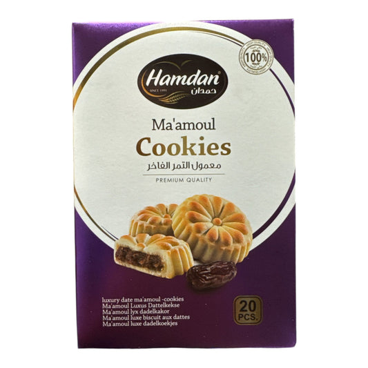 Hamdan Ma’amoul Cookies – Luxury Date (20pcs)