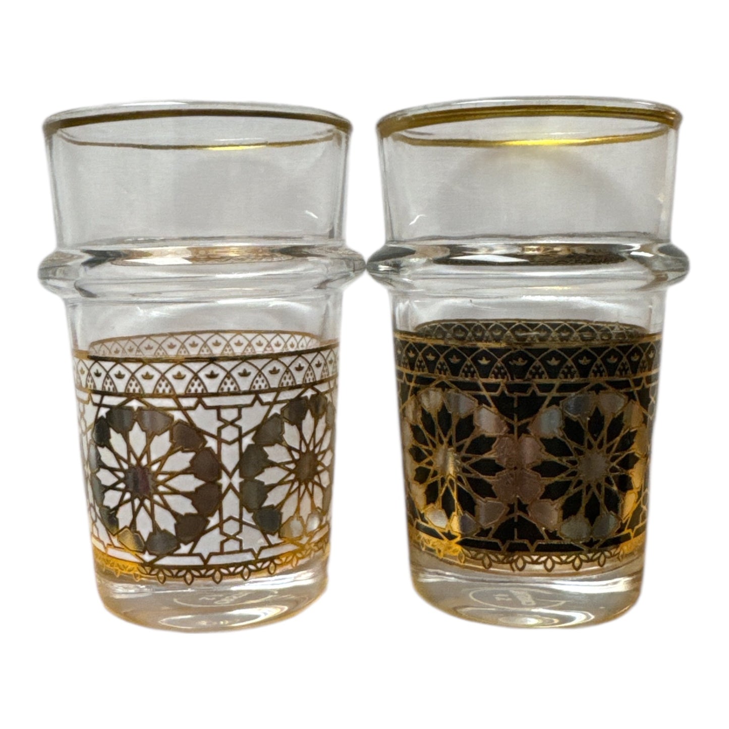 Magic Home Moroccan Tea Glass Set – 12 Pcs (Arabesque Design)