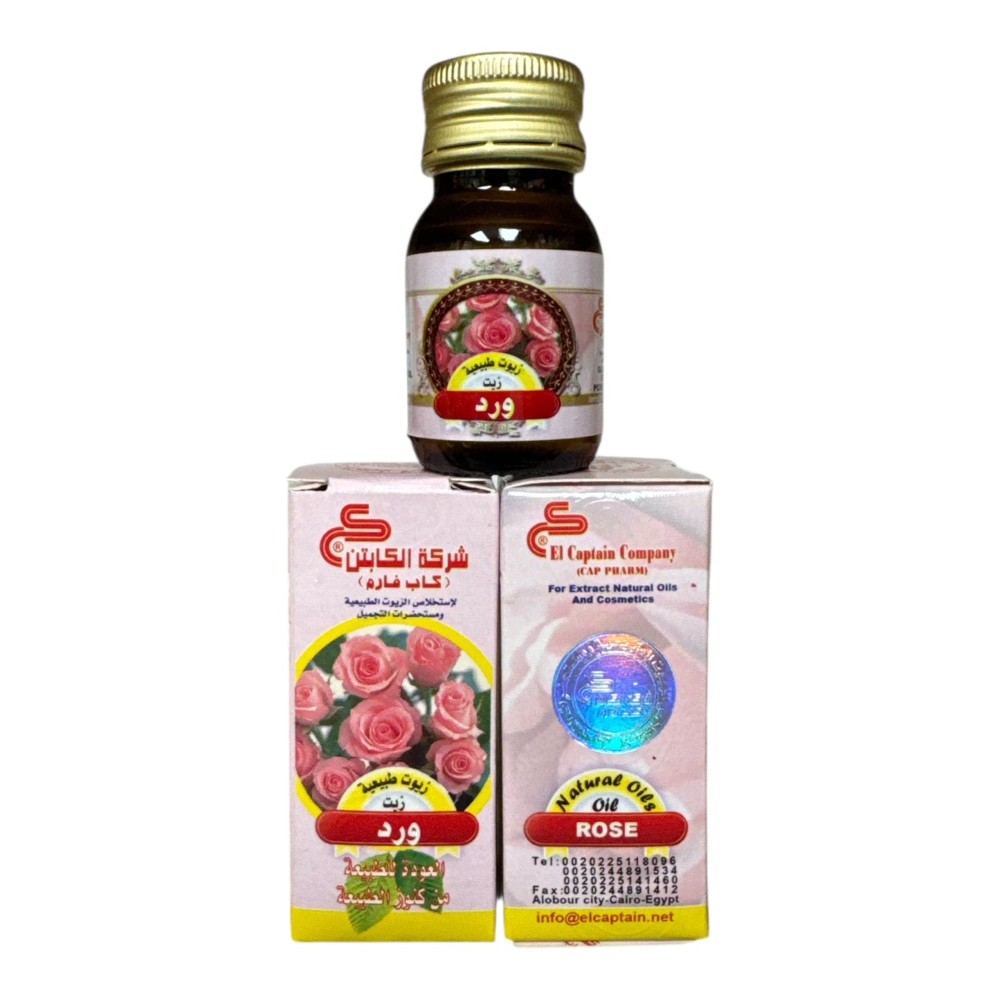 El Captain Natural Rose Oil – 30ml