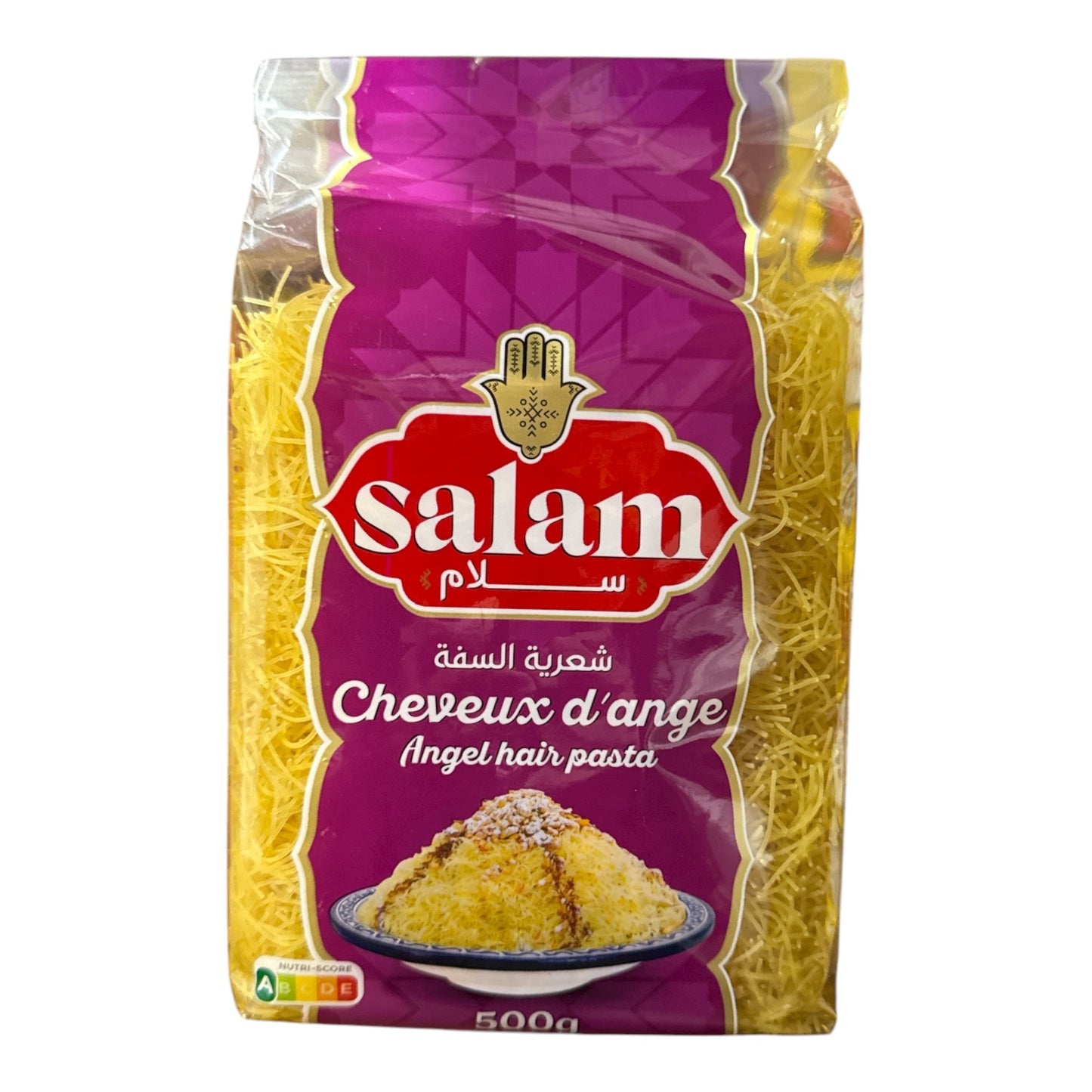 Salam Pasta Angel Hair cheveux d’ange 500g Seffa