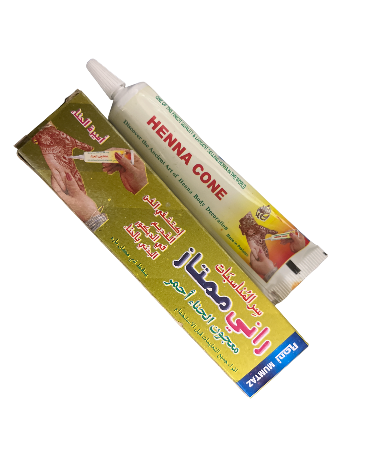 RaniMumtaz Red Henna Paste Cone
