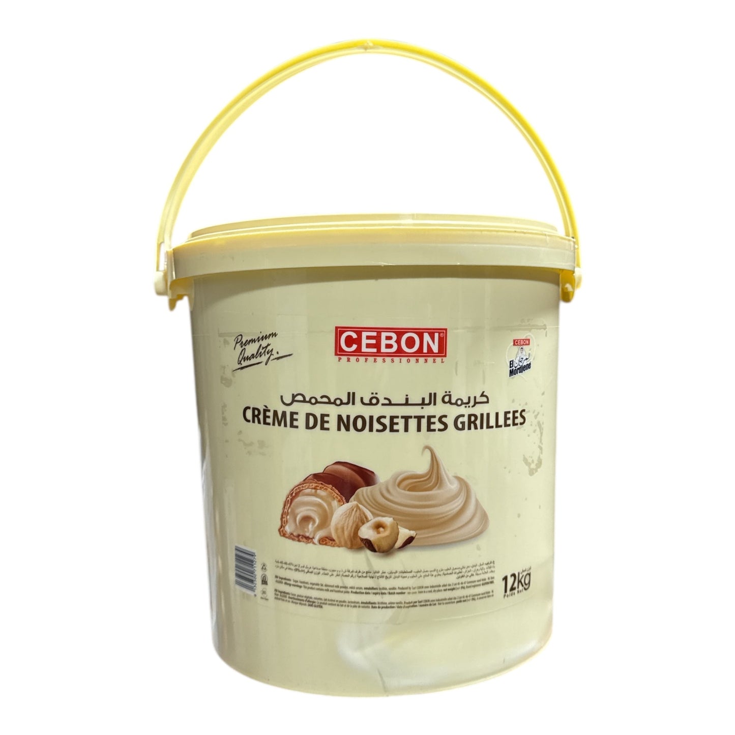 El Mordjene Cebon Roasted Hazelnut Cream Bulk 12Kg
