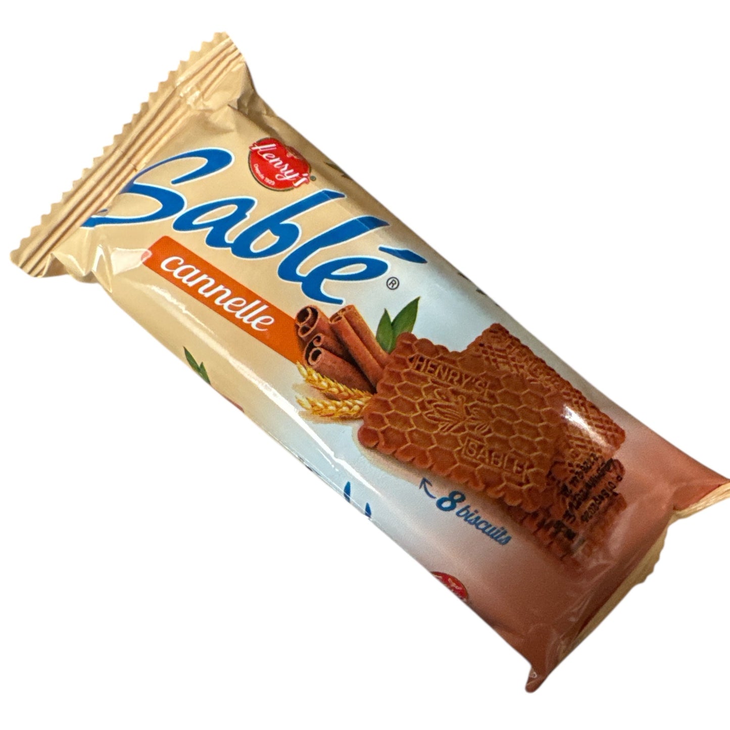 Henri’s Sablé Cinnamon Biscuits – 10 Packs (8 Biscuits Each)