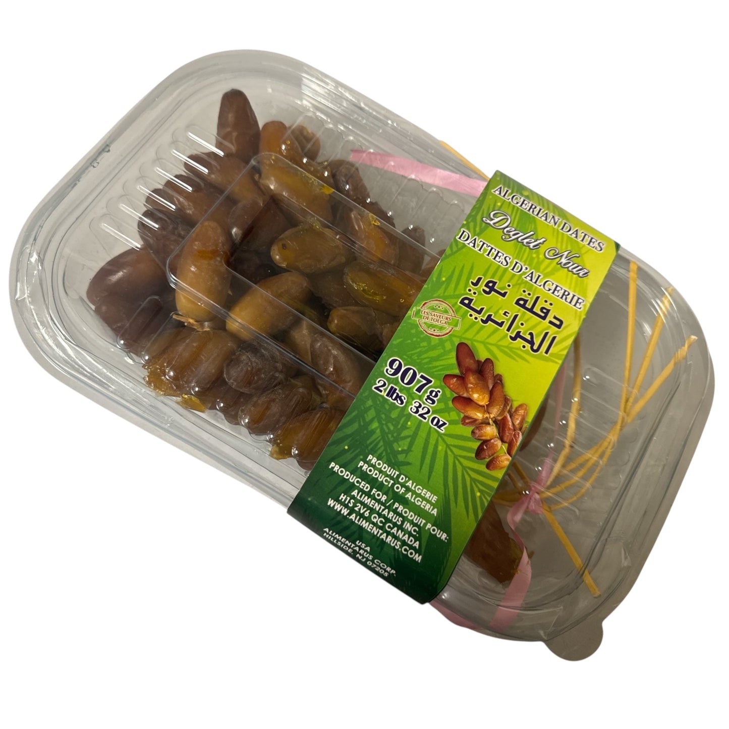 Dattes Deglet Nour d'Algérie TAYEB Arjoune 2 lb