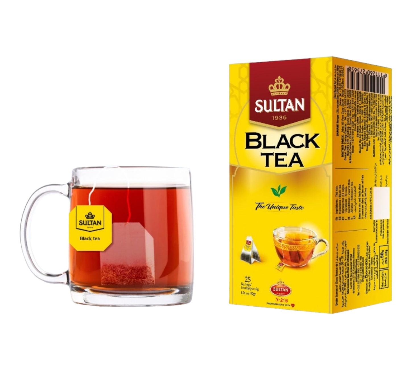 SULTAN Tisane Collection Cyelon Black Tea 20x bag