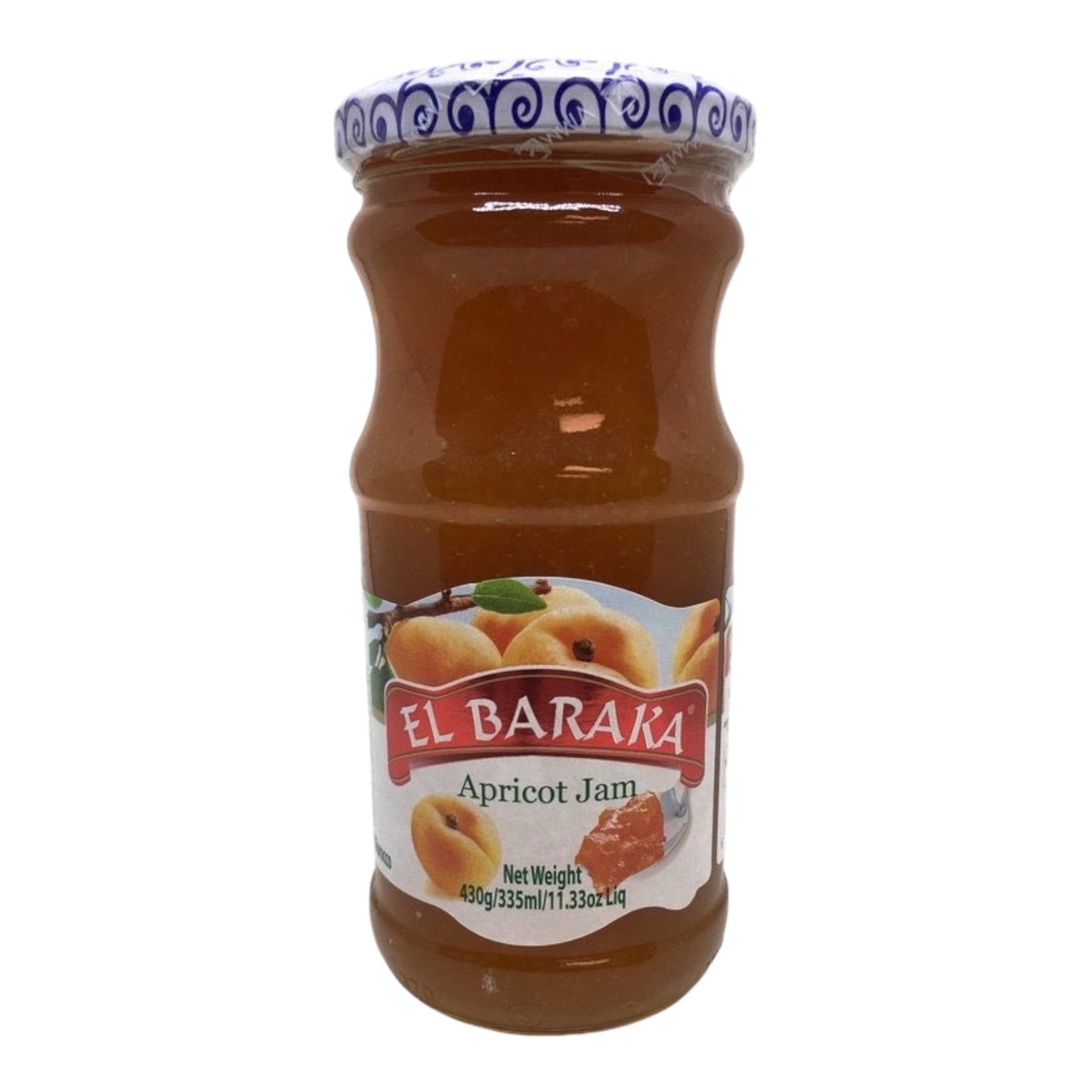 Elbarraka Jam 430g Jam Zaytunamart.ca Apricot
