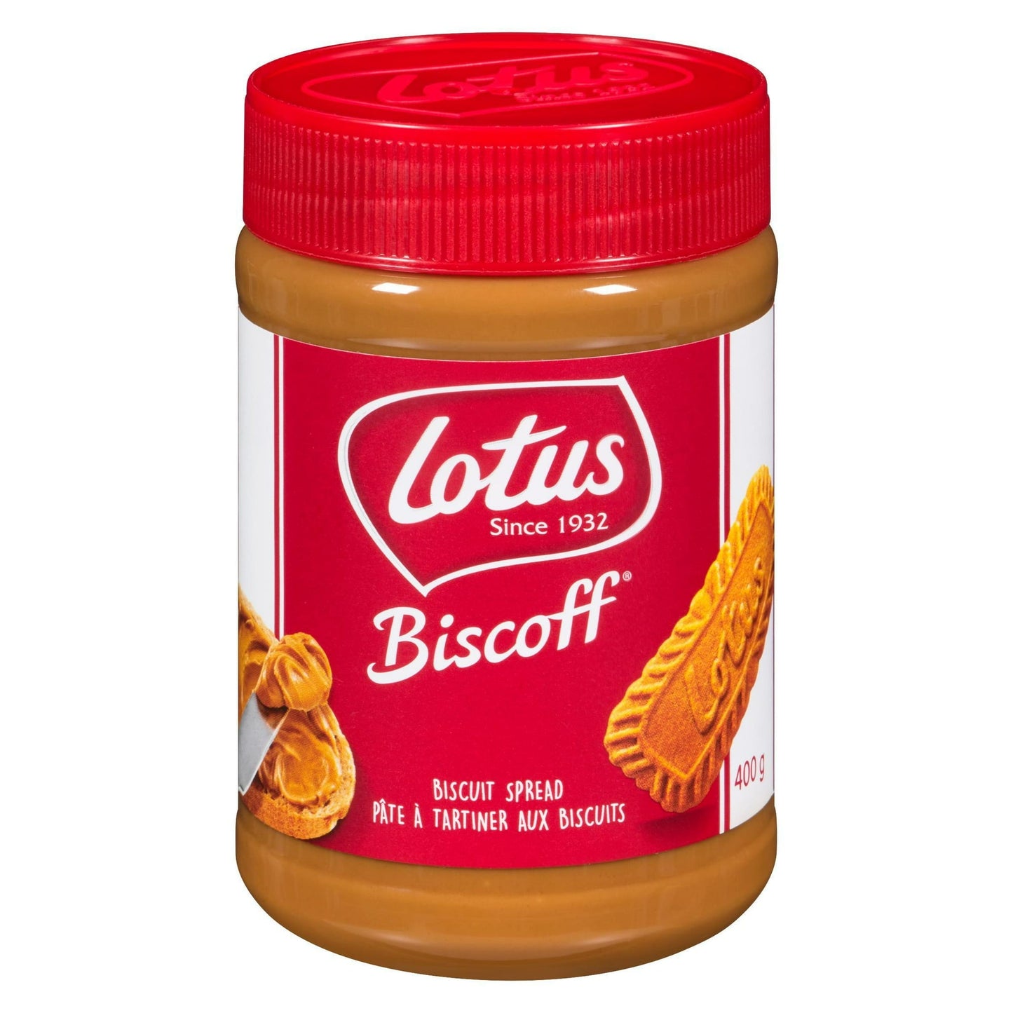 LOTUS Biscoff Spread Smooth Crémeux 400g FOODS ZaytunaMart.ca