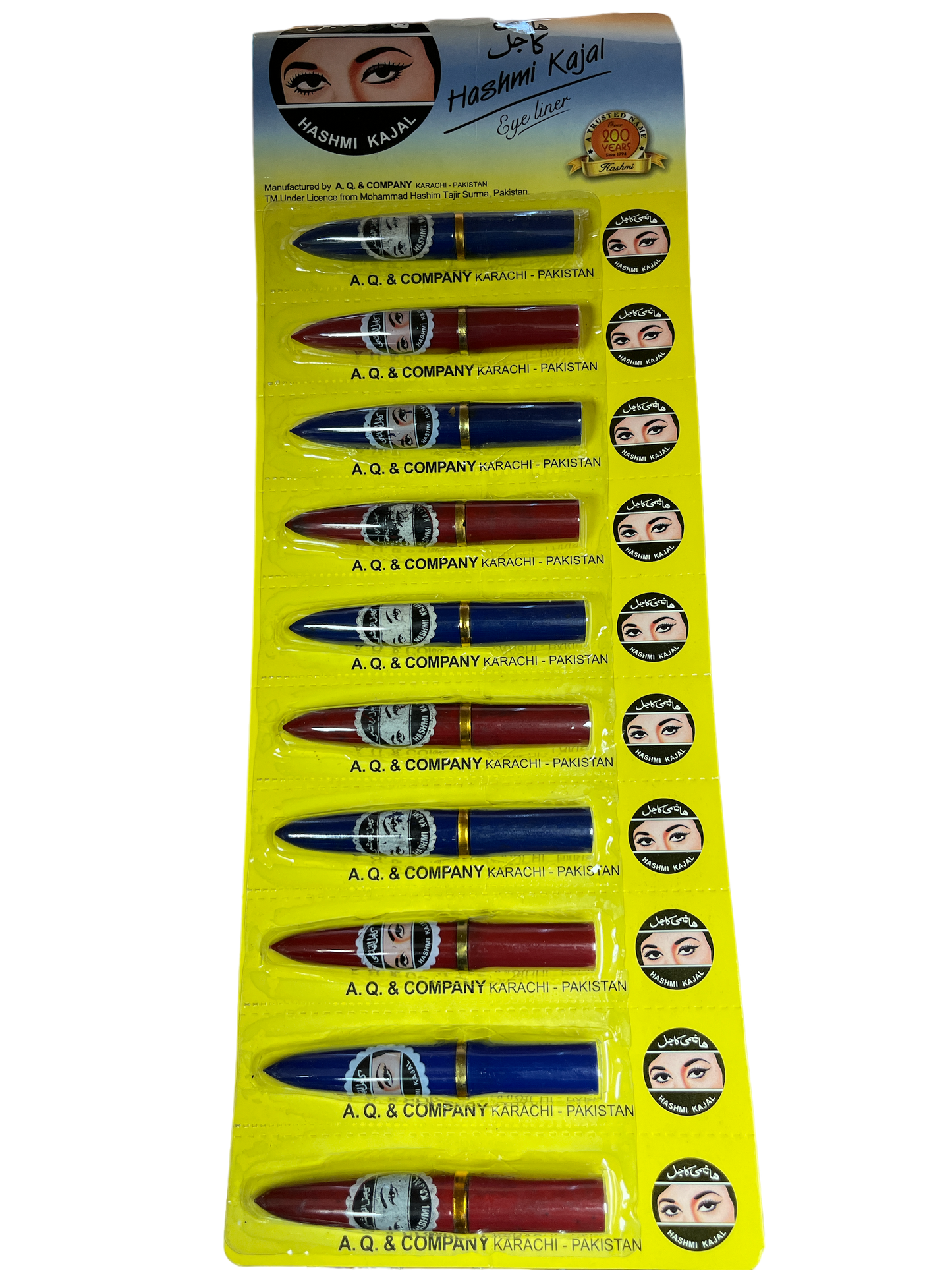 EyeLiner Pencil Kohl Hashmi Kajal Each Cosmetic Argan Oil ZaytunaMart.ca