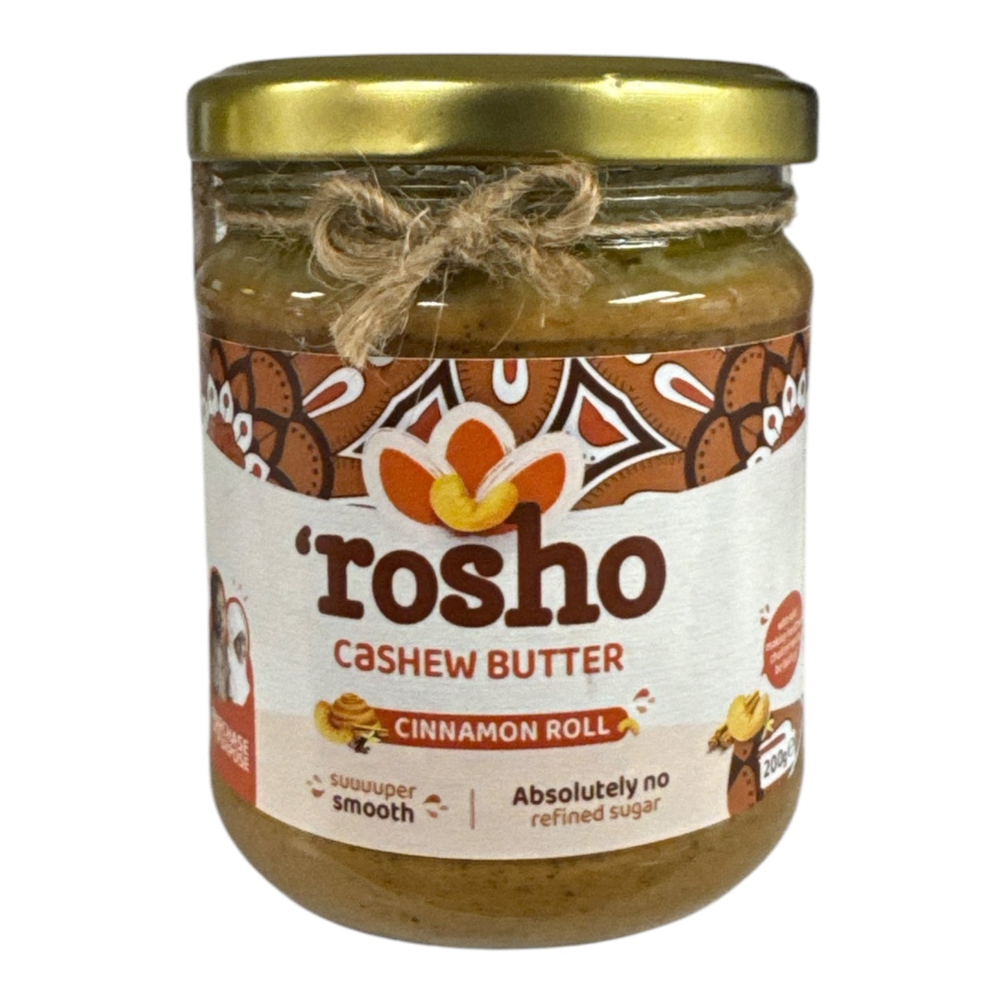 ROSHO Cashew Butter Spread with Cinnamon 200g