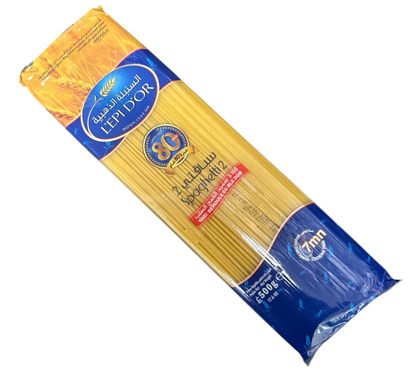 L’EPI D’OR Pasta Spaghetti 500g
