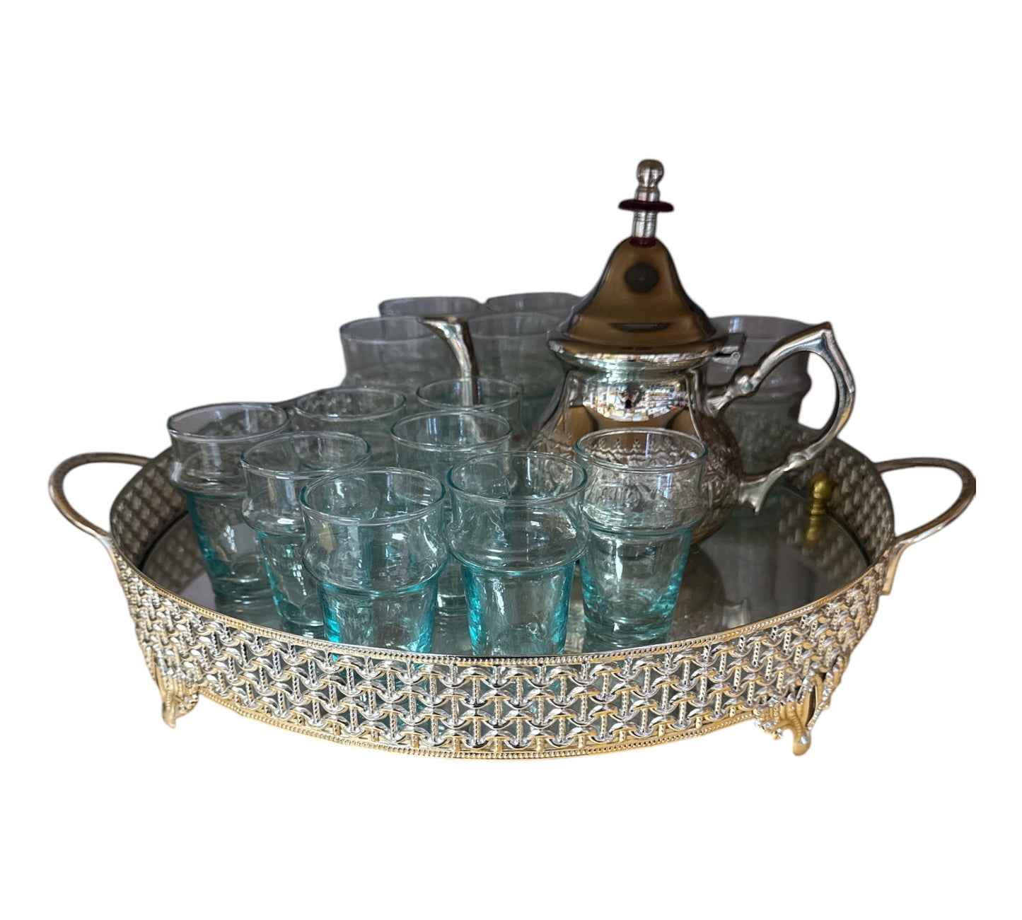 Luxurious serving Tray Mirror 35cm/14inch
