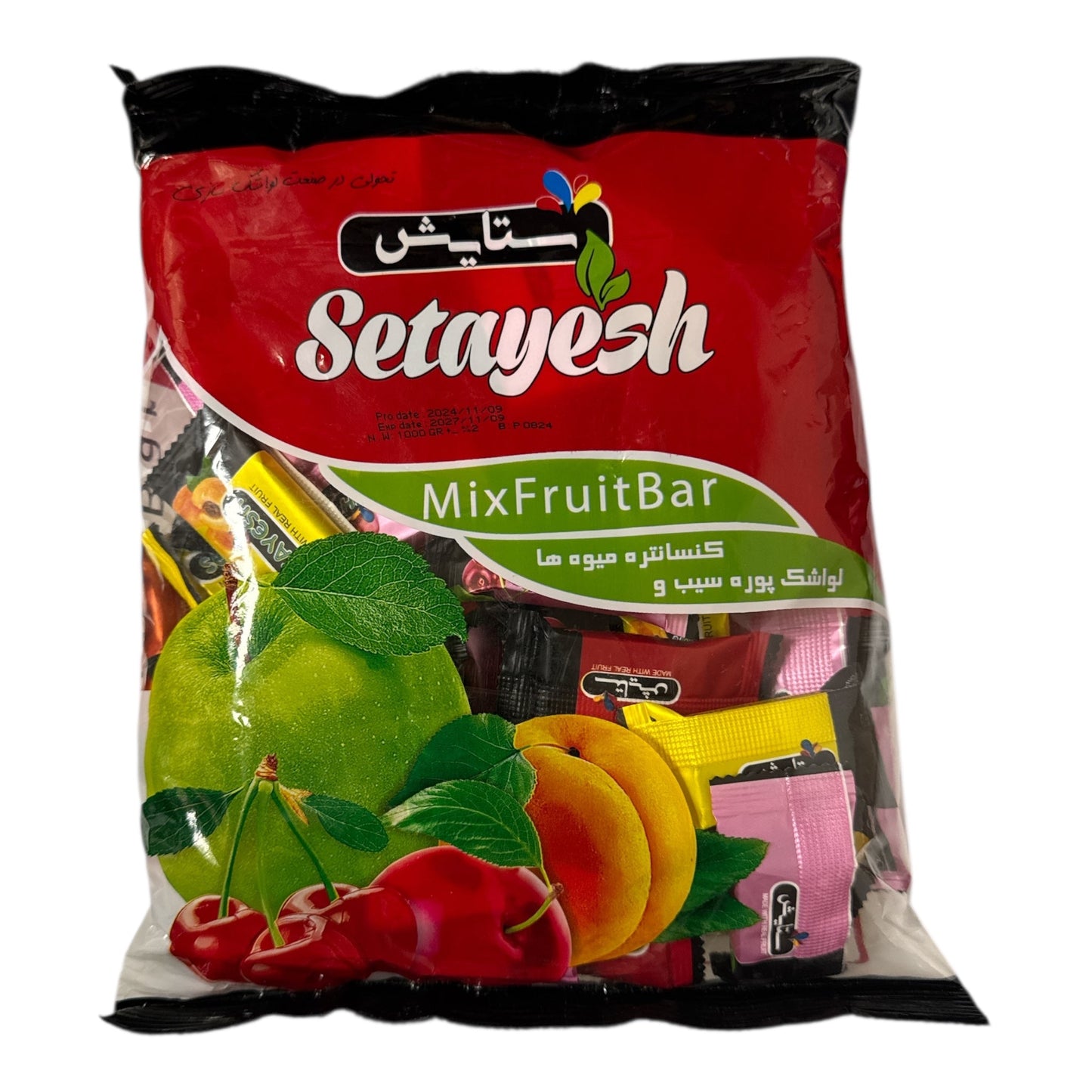 Setayewh - real Mix Fruit Bar Candy 1kg